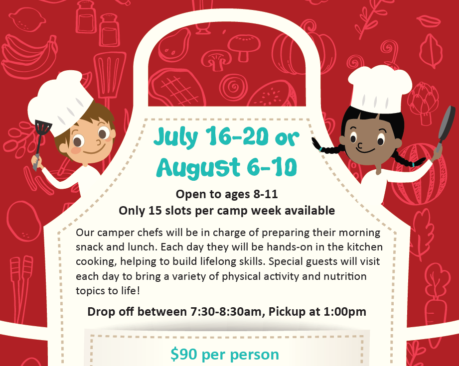 Kids in the Kitchen Summer Camp Cooking For A Healthy Life